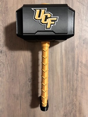 College UCF Themed Mjolnir Thor's Hammer