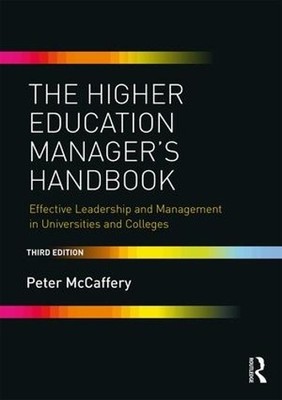 Peter McCaffery The Higher Education Manager's Handbook (Taschenbuch)