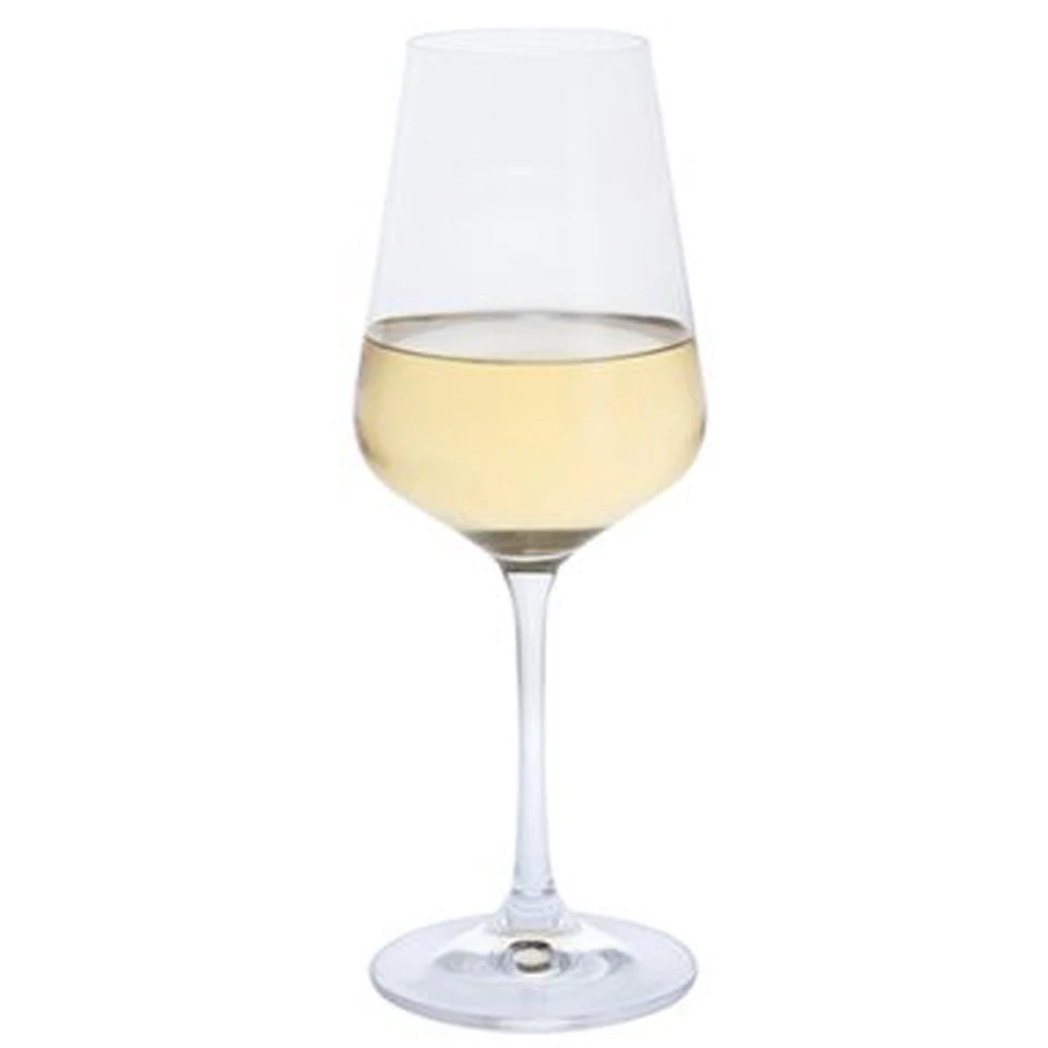 Dartington Crystal White Wine Glasses Cheers! 4 Pack Set 350ml Height 22.6cm — 第 3/4 张图片