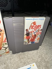 Hoops - Nintendo NES Video Game 1991 - Complete In Box CIB