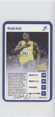 2009 Top Trumps Tournament Sporting Heroes Usain Bolt 7xr