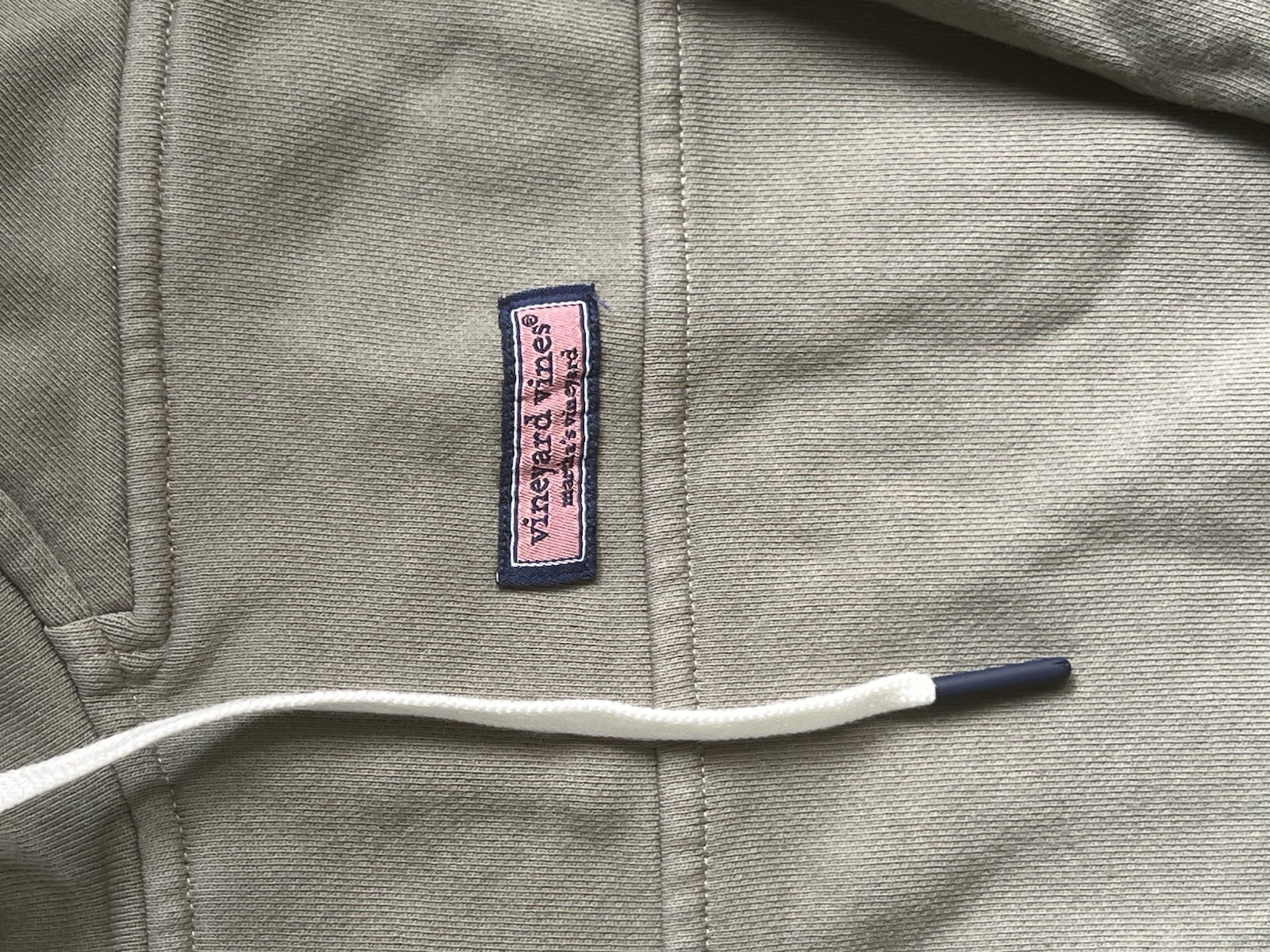 Vineyard Vines Drawstring Pullover Women’s Olive … - image 4