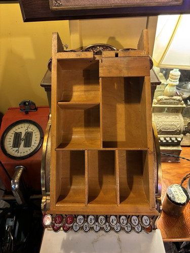 Antique Wood Cash Register Drawer NEW OLD STOCK L@@K NCR - Picture 2 of 16