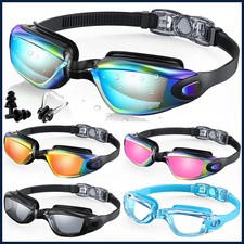 Swimming Goggles Professional Waterproof Swim Eyewear Glasses Anti-fog