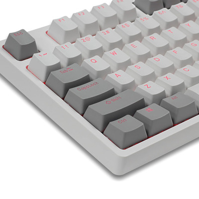Keycaps Backlit PBT Cherry MX Keycap Set Doubleshot OEM Profile for US Layout...