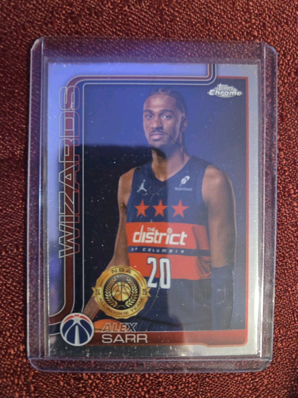 2025-26 Topps Chrome - Image Variation Alexandre Sarr #218