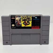 Double Dragon V: The Shadow Falls (SNES Super Nintendo) Authentic - Tested