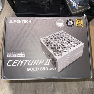 MONTECH Century II Gold 850W ATX3.1 80 PLUS Gold PSU PCIe 5.1