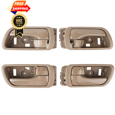 NPAUTO Inside Door Handle Replacement for Toyota Camry 2002 2003 2004 Beige 