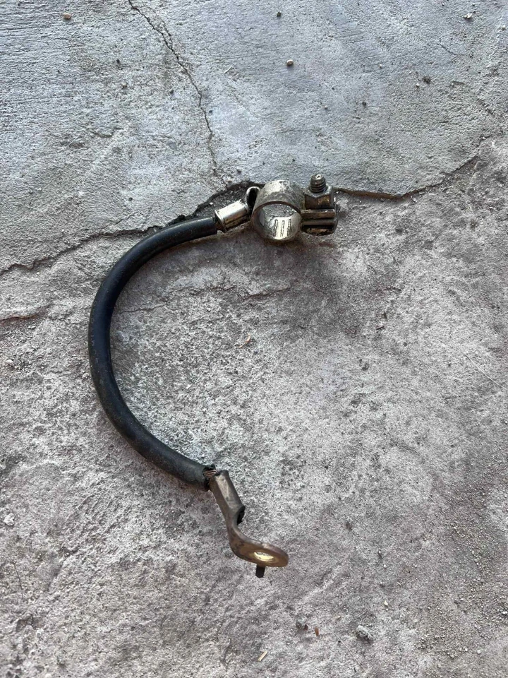 00-09 HONDA S2000 S2K GROUND NEGATIVE BATTERY TERMINAL CABLE WIRE OEM AP1 AP2 - Image 4 of 4