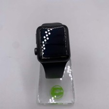 GPS Only Apple Watch Series 3 38MM Space Gray Aluminum Black Sport Band A1858