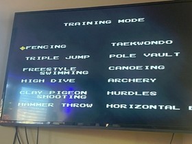 Track & Field II (Nintendo Entertainment System, 1989) - TRACK & FIELD 2 for NES