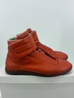 Maison Margiela Future High Burnt Orange Leather size 44 (US11) made in Italy