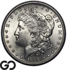 1890-S Morgan Silver Dollar, Choice BU Nice Luster San Francisco Mint