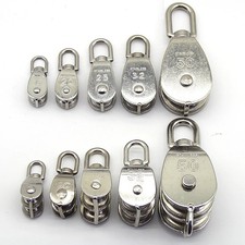 Stainless Steel Rope Pully Wheel M15 M20 M25 M32 M50Wheel Swivel Lifting Pulley