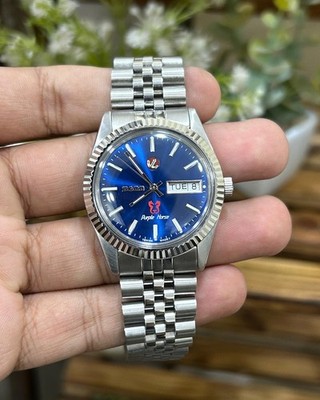 Rado Automatic Purple hourse Blue Dial Swiss Men s watch 