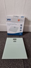 A&D Medical UC-502 Precision Health Scale 180kg Glass Digital Used Tested Works
