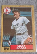 1987 Topps - Wade Boggs #150 Tiffany