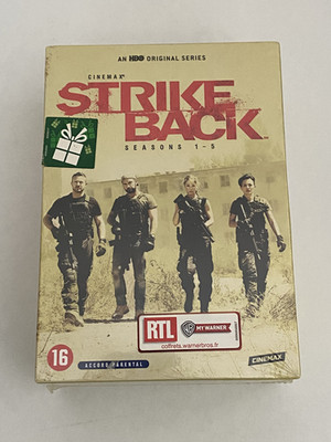 DVD BOX - STRIKE BACK - STRIKE BACK - STAFFELN 1 BIS 5 - NEU UND VERSIEGELT