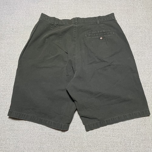 Vintage 90's Stussy Work Gear Shorts Size 32 Green Mid-Rise 9" Inseam Made USA - Picture 12 of 12