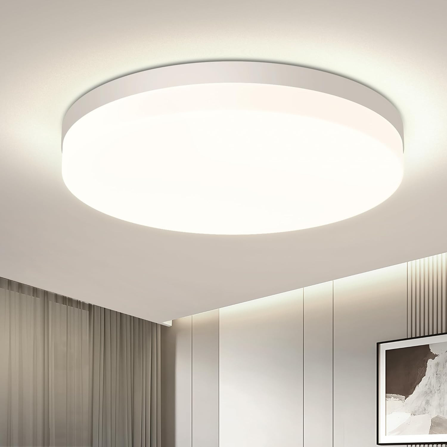 Risparmio Energetico con Plafoniera LED 48W | 4800LM Efficienza A+