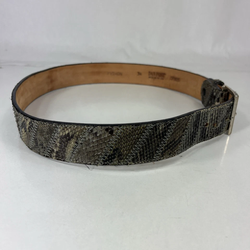 Cinturón pitón DAN POST - Hecho en EE. UU. - Para hombre Talla 32 Foto 4 de 4