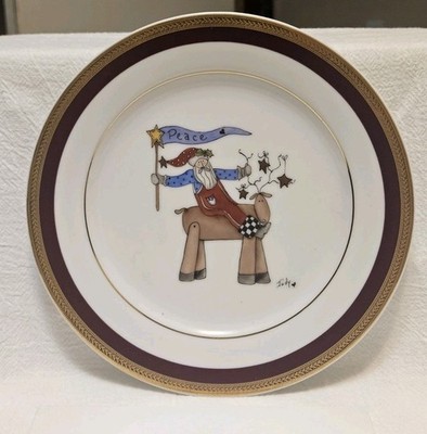 Rainbow Mountain Reindeer Christmas Collection 98108 Peace Studio Ten 8'' D