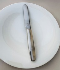 1 Tafelmesser Hautspeisemesser (12!) H. POTT 2781-83, 18/8 Edelstahl mattiert