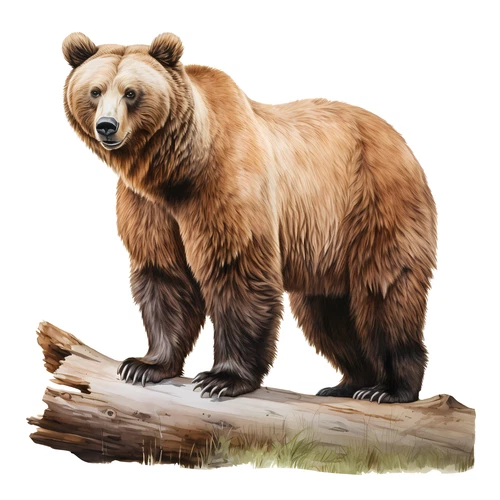 Bear Self Adhesive Sticker