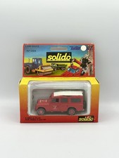 Vintage Solido Land Rover Series 3 109 Station Wagon Fire Truck 1/43 New Sealed