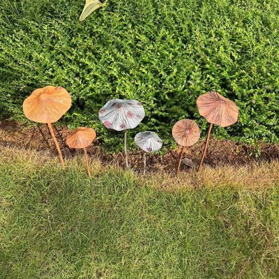 EKisemio 200 Stück Kleine Pilze – Bunte Feengarten-Deko Für Miniaturlandschaften Und DIY