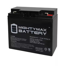 12-Volt 18AH F2 SLA Replacement Battery for Power Sonic PS-12180