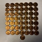 1947-D Wheat Cents Lot Of 50 Coins Nice Red/brown ConditionSee Pictures#1