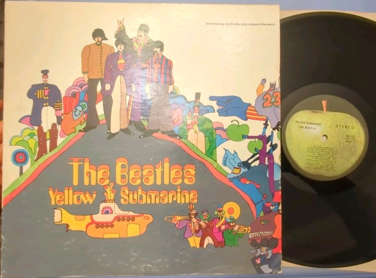 The Beatles Yellow Submarine LPレコード s-l1200.jpg