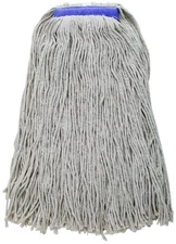 32-Ounce 4 Ply White Cotton Yarn Mop Head Replacement for Commercial Cleaning