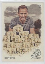 2019 Topps Allen & Ginter Justin Bonomo #164 0j9l