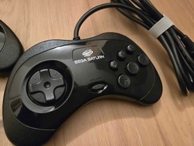 Sega Saturn US Model 2 II Controller Game Pad MK-80116 OEM Tested Clean EX+