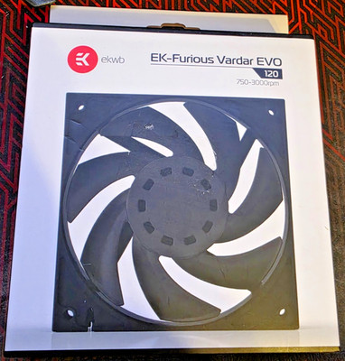 EKWB EK-Furious Vardar EVO 120 High Static Pressure fan