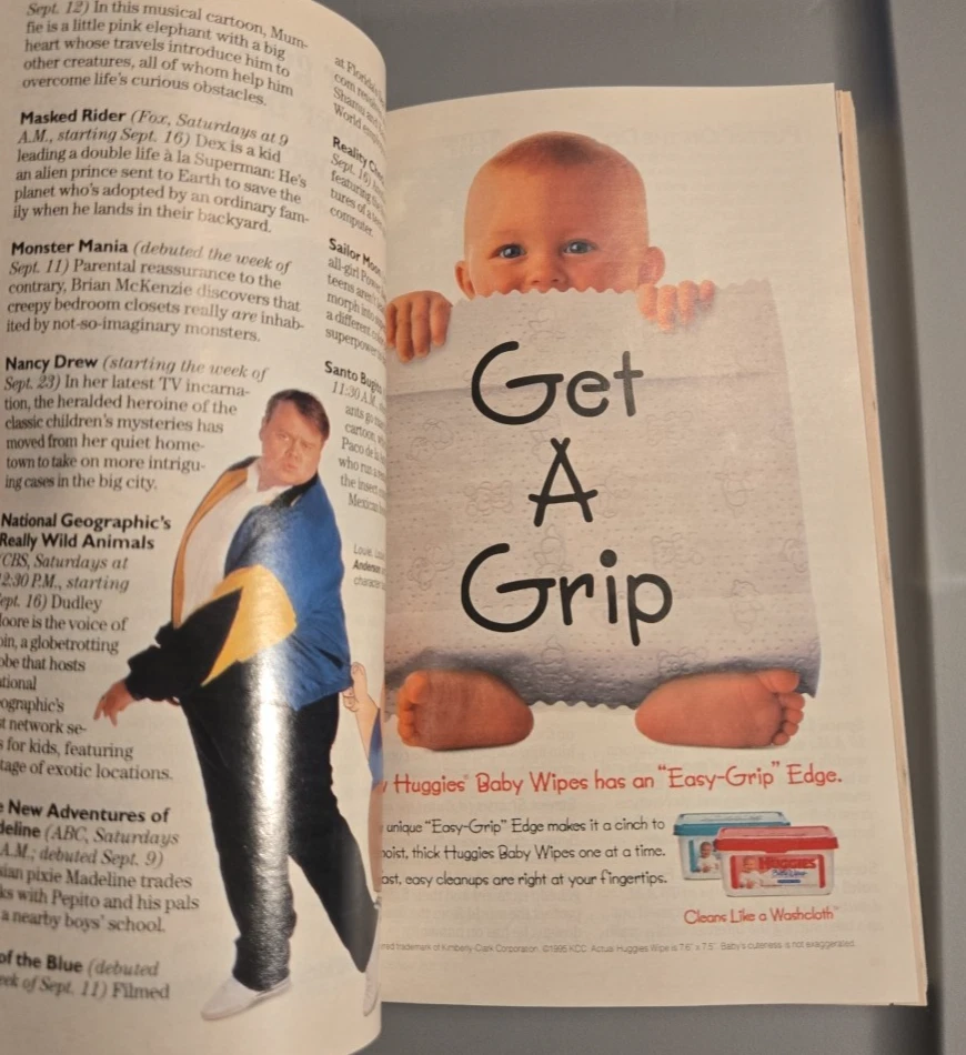 TV GUIDE 1995 FALL PREVIEW ISSUE. Sept 16-22 1995 - Image 4 of 4