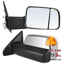 Towing Mirrors Replacement Fit For 2002-2008 For Dodge For Ram 1500 2500 3500 Towing Mirrors Replacement Fit For 2002-2008 For Dodge For Ram 1500 2500 3500
