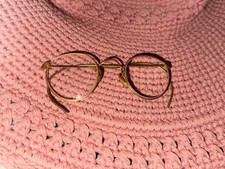 B L 1/10 12k G/f Gold 1920s Child  s Glasses Prescription