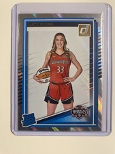 Lucy Olsen 2025 Donruss WNBA Silver Holo #97 Rated Rookie, Washington Mystics