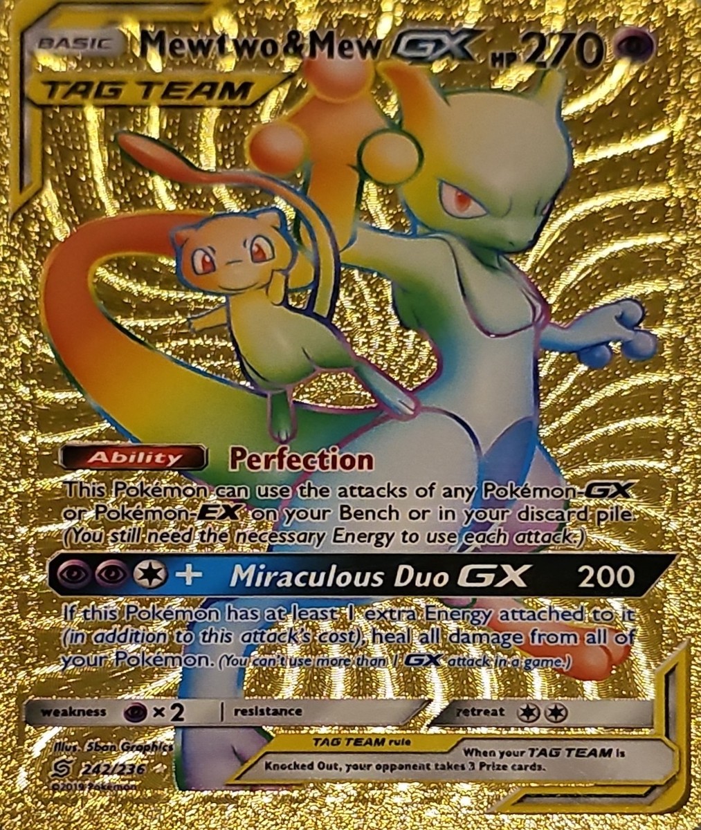 Unified Minds Mewtwo & Mew-GX