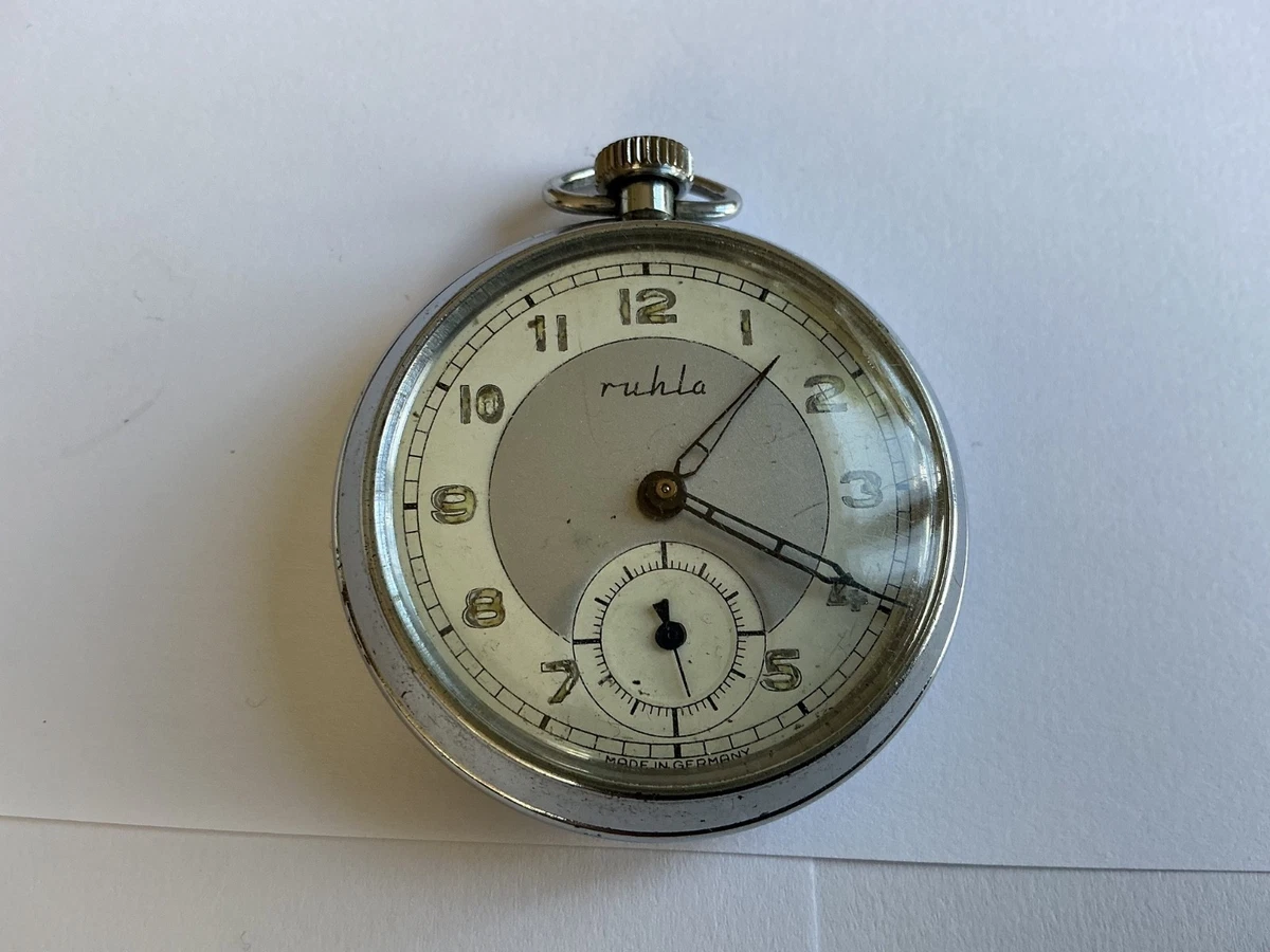 Ruhla Pocket Watches for Sale | Shop New & Used Pocket Watches | eBay