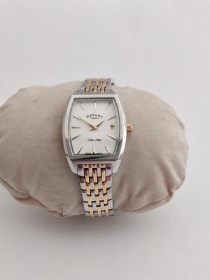 DREHUHR DAMEN ULTRA SLIM TONNEAU LB08016/06 GOLD EDELSTAHL ORIGINAL
