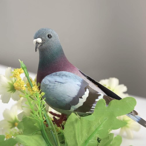 Simulation Foam Pigeon Model,Artificial Imitation Animal Fake Random - Picture 3 of 9