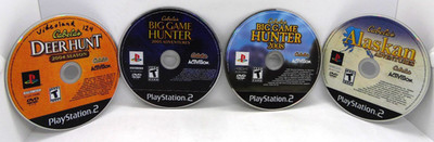 Cabelas Deer hunt 2004, Big Game Hunter 2005 + 2008 + Alaskans Adventure PS2