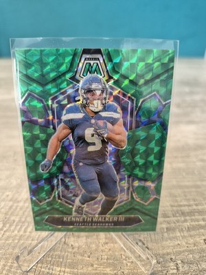 Kenneth Walker Mosaic 2024 Green Mosaic NFL Seattle Seahawks