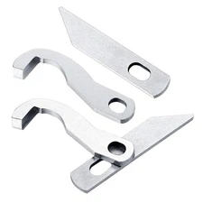 4 Pieces Serger Blades Serger Overlock Sewing Machine Blade Household Overlocker