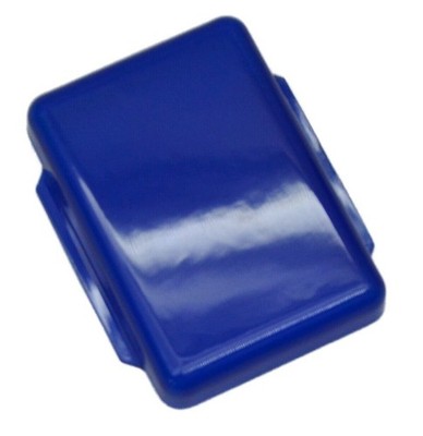 Rectangular Dome Light Lens Blue for 359 Peterbilt Kenworth 2 7/8'' L GG#83081